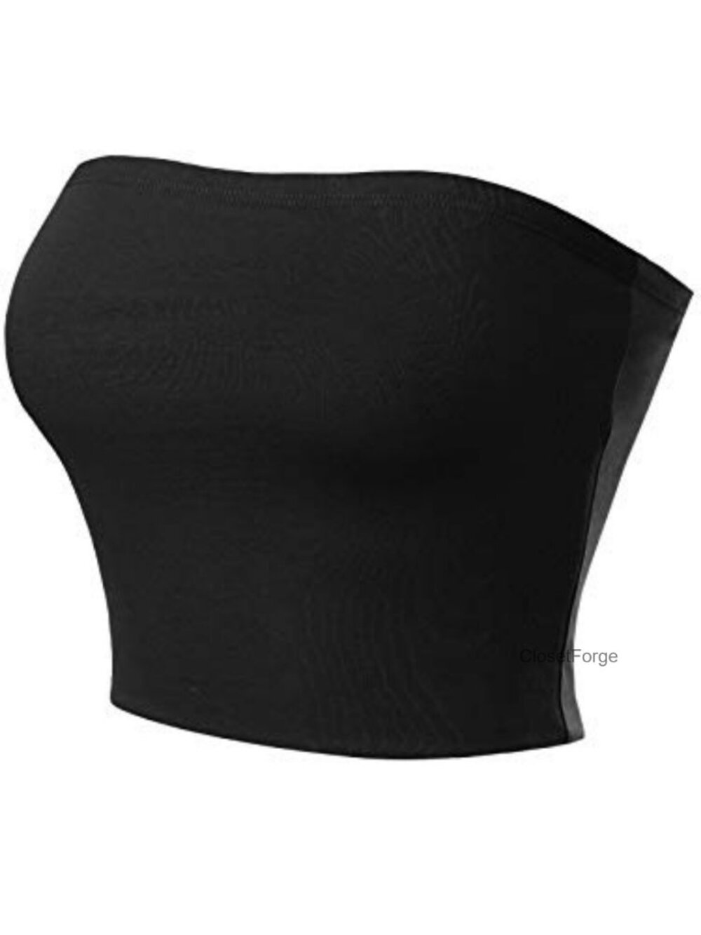 Strapless Tube Top Y2K Crop Bandeau Summer Tops Cotton Blend Slim Fit